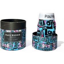 Desenli Kadın Cheeky Külot – Unique Effect – Love Bunny