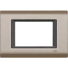 Makel Modüler Çerçeve 2m Saten Füme Cellia