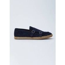 Ramsey Lacivert Süet Casual Loafer