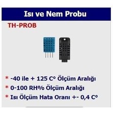 Electrosec Th-03 Serisi İçin Ilave Isı ve Nem Probu