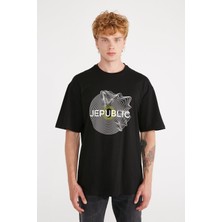 Jepublic Erkek Siyah T-Shirt ( Model Kodu : J231107 )