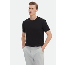 Ramsey Siyah Düz T-Shirt