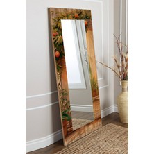 Hediyeler Kapında Orange Garden Ahşap Dekoratif Boy Aynası 150X60CM