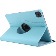 TEKNETSTORE Ipad Pro 4. Nesil M2 2022 11 Inç Uyumlu 360° Dönebilen Uyku Modlu Standlı Pu Deri Kapaklı Kılıf