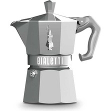 Bialetti Moka Exclusive 3 Cup Gri