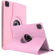 TEKNETSTORE Ipad Pro 4. Nesil M2 2022 11 Inç Uyumlu 360° Dönebilen Uyku Modlu Standlı Pu Deri Kapaklı Kılıf