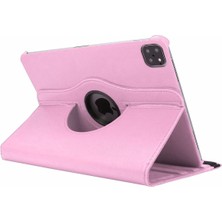 TEKNETSTORE Ipad Pro 4. Nesil M2 2022 11 Inç Uyumlu 360° Dönebilen Uyku Modlu Standlı Pu Deri Kapaklı Kılıf