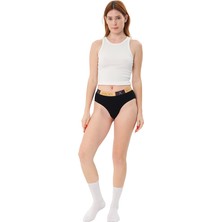 Uwxander 3'lü Kadın Pamuklu Yüksek Bel Hipster Külot - Xpack 3