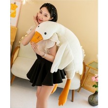 Suitable Büyük Beyaz Kaz Yastık Peluş Oyuncak Büyük (Yurt Dışından)