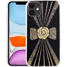 Uvilda iPhone 11 Uyumlu Desenli Sert Zore Elnov Kapak-No3