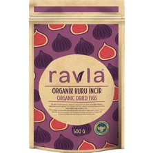 Ravla Kuru İncir (Organik Sertifikalı ve Pestisit Aflatoksin Analizli) - 500g