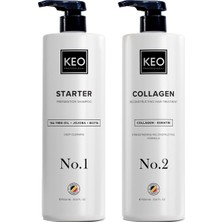 Keo Professional Keo Collagen Yeniden Yapılandırıcı Saç Bakım Seti