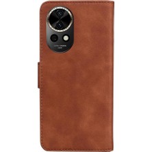 Manyi Mall - 9117 Huawei Nova 12 Için Flip Case Kart Yuvası Premium Pu Deri Standı Tutucu (Yurt Dışından)