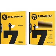 Hız Yayınları 7. Sınıf Türkçe Soru Bankası - Paragraf Soru Bankası 2'li Set