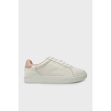 Tommy Hilfiger Logolu Deri Sneaker Ayakkabı Bayan Ayakkabı FW0FW08000 Tq6