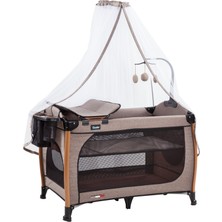 Ciciko C-1130 Astor Lüks Tüllü Keten Kumaş Alüminyum Oyun Parkı