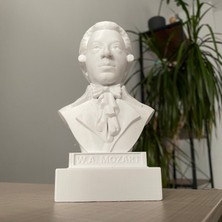 Root Made Wolfgang Amadeus Mozart Büstü Dekoratif Obje Bestekâr Mozart Biblo