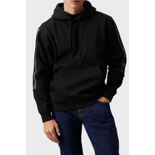 Calvin Klein Logo Şeritli Regular Fit Sweat J30J325632BEH Erkek Sweat J30J325632 Beh