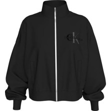 Calvin Klein Satın Applıque Zıp-Through