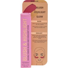 Revolution Allık & Aydınlatıcı Stick Mauve Glow