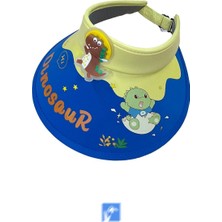 Kardelen Butik Denizli Çocuklar Için Sevimli Hayvanlar Ayarlanabilir Güneş Şapkası  ( 3-9 Yaş ) ( Size 50-55 cm )