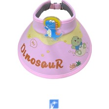 Kardelen Butik Denizli Çocuklar Için Sevimli Hayvanlar Ayarlanabilir Güneş Şapkası  ( 3-9 Yaş ) ( Size 50-55 cm )