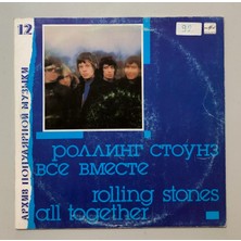 Decca Records Rolling Stones All Together Lp Plak (Orjnal 1989 Dönem Bulgar Baskı Plak)