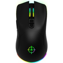 North Game Over Rgb Wireless Kablosuz Şarjlı 10.000 Dpı Profesyonel Gaming Oyuncu Mouse