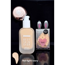 Wonderway Porselen Fondöten - Yoğun Kapatıcı Etkili- Sünger Hediyesi ile