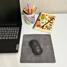 ipekbazaar Hakiki Deri Mausepad, 20*20CM Crazy Gerçek Deri Mouse Pad, 1 Adet Oyuncu Gamepad