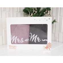 Baveno Home Pamuk Ikili Nakışlı Kutulu Havlu Seti