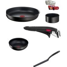 Tefal Titanyum 6x Indüksiyon Tabanlı Mix Tava Seti 26+22CMTAVA+16SOS+26WOK