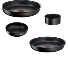 Tefal Titanyum 6x Indüksiyon Tabanlı Mix Tava Seti 26+22CMTAVA+16SOS+26WOK