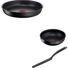 Tefal Titanyum 6x Indüksiyon Tabanlı Mix Tava Seti 26+22CMTAVA+16SOS+26WOK