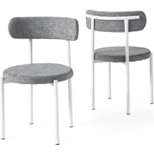 Erezoğulları Mobilya Metal Mutfak Sandalyesi 2 Li Set