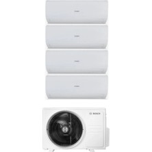 Bosch A++ 42000 BTU 1 Dış + 4 Iç Ünite (9000+9000+12000+24000 BTU) Multi Inverter Klima