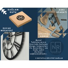 NR Dizayn Melek Kanadı Dekoratif Metal Tablo