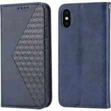 Mays Home1 IPhone x Için Flip Case/xs Cüzdan Standı Eşkenar Dörtgen Şekli Günlük Kullanım El Kayışı (Yurt Dışından)