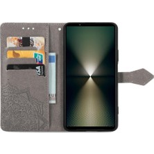 Mays Home1 Sony Xperia 1 Vı Flip Kapak Için Flip Case Basit Iş Deri Kılıf (Yurt Dışından)