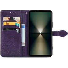 Mays Home1 Sony Xperia 1 Vı Flip Kapak Için Flip Case Basit Iş Deri Kılıf (Yurt Dışından)