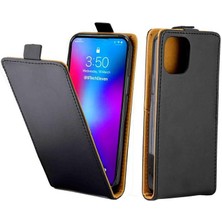 Mays Home1 IPhone 12 Için Dikey Flip Case Koruyucu Kapak Iş Tarzı Tpu Kart (Yurt Dışından)