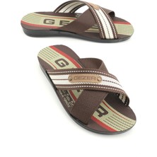 Gezer Yazlık Star Pu Erkek Ev Bahçe Günlük Terlik