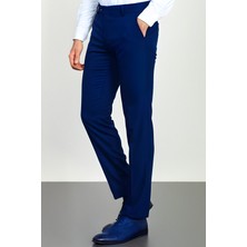 Yakamel Erkek Esnek Mevsimlik Italyan Kesim Kumaş Pantolon