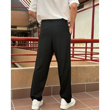 İnpool Baggy Kalıp, Yazlık-Baharlık, Esnek-Dökümlü, Pile Detaylı, Geniş Kumaş Pantolon ASP01