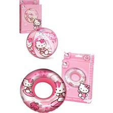 Hello Kitty Şişme Simit ve Top 2li Deniz&havuz Seti - Hello Kitty Beach Ball / Swim Ring