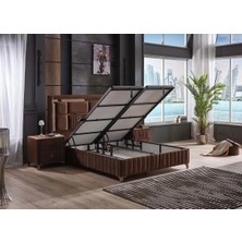 Royalinn Home Brown Diamond Xl Keten Lifli Organik Pedli Yatak Seti (Çift Kişilik)