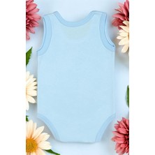 Bebe Tospik Mama Canavarı Baskılı Pamuk Atlet Zıbın
