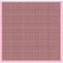 Armine İpek Eşarp Nostalji - 8733-31 Pudra Kırmızı Twill
