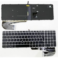 Alfamaks Hp Zbook 15U G3, 15U G4, 755 G3,755 G4,850 G3,850 G4, Klavye Işıklı