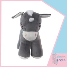 Dada Toys Unicorn Boynuzlu Ponny At Peluş Uyku Arkadaşi 34 cm Antrasit 12